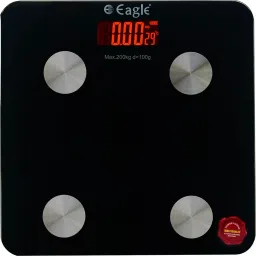EAGLE Smart Digital Weight Machine for Body Weight, Capacity 200 kg BMI,EBS7005E,Black Weighing Scale-4