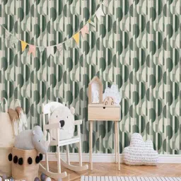 marshalls wallcoverings Tempo Green PVC High Wash Resistant Wallpaper Roll-picture-32