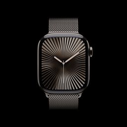 Apple Watch Series 10 GPS+Cellular with Milanese Loop (42mm Retina LTPO3 OLED Display, Slate Titanium Case) image 2