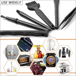 meshiv mantra 7 in 1 Small Portable Plastic Handle Nylon Brush Kit Set for Keyboard Laptop PC for Computers, Laptops, Mobiles image 3