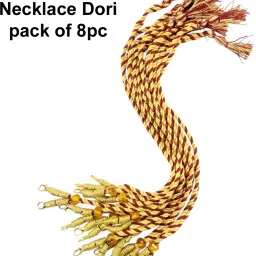 Yellow Red Necklace Dori pack of 8pc-image-41