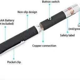ALKA Laser Disco Pointer Pen Beam with Adjustable Cap to Change Project Design image 4