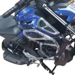shriragunath fzs .Hea.vy Quality Crash Guard with Slider Compatible for FZV3. V4.S image 2