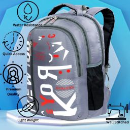 Large 34 L Laptop Backpack Premium Quality Stylish Waterproof School College Office Business Daily Use Bags-image-52