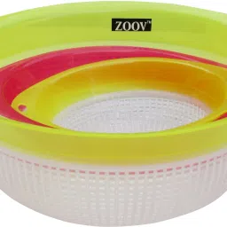 Vegetable and Fruits Basket Storage for Placing and Washing Set of 3pcs Plastic Fruit & Vegetable Basket-image-6