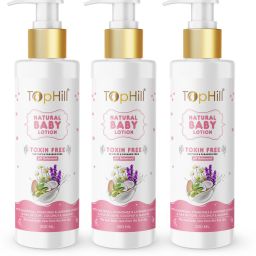 Natural Baby Lotion | 24Hrs Moisturization I Nourishes & protects baby's skin-image-24