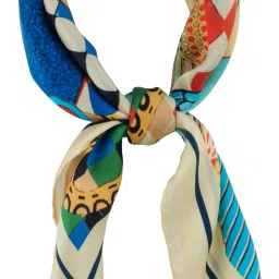 Printed Silk Men Multicolor Fancy Scarf-image-51