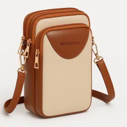 Khaki Women Sling Bag Sling bag mobile-image-68