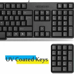 ZEBRONICS Zeb-K20 Keyboard and Zeb comfort mouse Plus combo Combo Set image 4