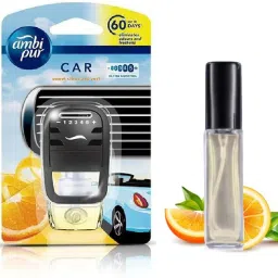 AC Vent Perfume Citrus 7.5ml,Essential Oil Lemongrass Fragrance Combo Car Freshener Spray, Aroma Oil-image-34