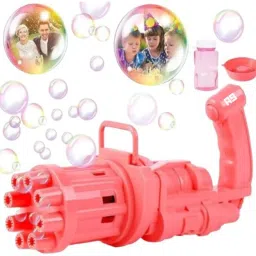 8 Hole Bubble Maker Gatling Bubble Gun Machine Toy for Kids Bubble Solution A46 Water Gun-image-48