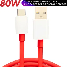 RoarX USB Type C Cable 8 A 1 m TPE Super Vooc 80w cable compatible with Oneplus 80W Charging Cable USB to Type C Warp Charger SuperVooc/Dash Super Charge Cable for Oneplus 12,12R,11,11R,10 Pro,10R,10T,9RT,9R,8T Nord 4, CE4, 3,CE3 Lite, Nord 2,Ce 3 5G,Ce3 Lite-3