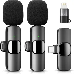 Dual Wireless for YouTube, Vlogging, Recording for iPhone & Android Microphone-41