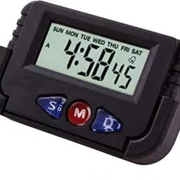 Digital Black Clock-16