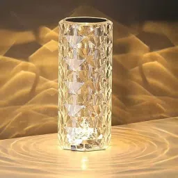 Table Lamp,16 Color Changing Crystal Diamond Table Lamp,USB Rechargeable Touch Night Lamp-10