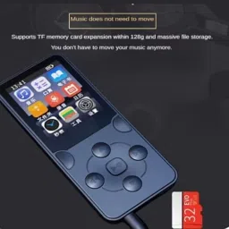 DRUMSTONE MP4 Player – Compact 1.8-Inch Display with HiFi Stereo Sound, Noise Reduction MP4 Player image 4