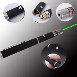 PAVITYAKSH Green Multipurpose Laser Light Disco Pointer Pen Lazer Beam with Adjustable Antena Cap to Change Project Design for Presentation image 4