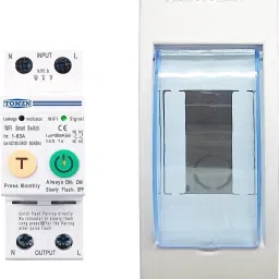 amiciSmart WiFi MCB, Circuit Breaker & Energy Meter with Over Voltage with SmartLife App Smart Switch-5