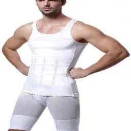 Premium Compression Tank Top Slimming Body Shaper Vest Tummy Control Undershirt Men Shapewear-image-27