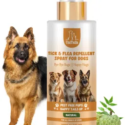 Tick & Flea Repellent Spray For Dogs | Anti Tick Spray For German Shepherd Dog, Flea and Tick, Anti-itching, Anti-fungal, Anti-Bacterial, Anti-Inflammatory Fresh, Effective Tick Spray For Dog | Relieves Irritation | All Dog Breed, Dog Shampoo-23