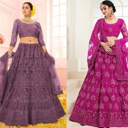 Embellished Semi Stitched Lehenga Choli-image-81