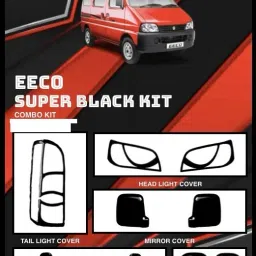 Exterior Fancy Accessories Hybrid Kit For MARUTI EECO 2018 ONWARDS Chrome Maruti Eeco Side Garnish-image-7