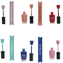 The Cosmetic Company|Glossy Finish |Long Lasting |High Shine Nail Polish For Women| Set: 6-Piece Collection-picture-20