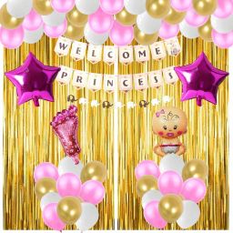 Welcome Baby Decoration Item - Welcome Baby Girl Home Decoration-image-41