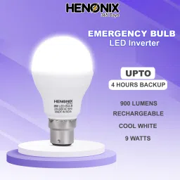 henonix 9 W Basic Round B22 LED Bulb image 5