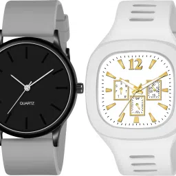 Analog Watch - For Men New Combo Of Square Dial and Silicone Strap-picture-10