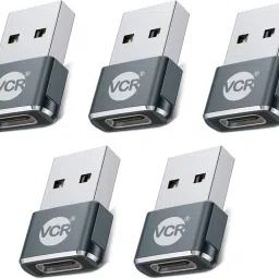VCR Lightning, Micro USB, USB, USB Type C OTG Adapter-4