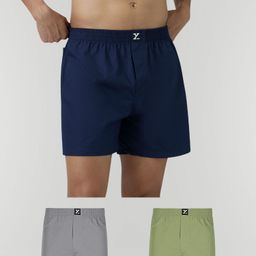 xyxx Pack of 3 IntelliEaze 100% Super Combed Cotton PACE Solid Men Boxer-picture-24
