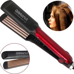 Grawya Professional Hair Crimper With 4X Protection Coating Electric Hair Crimp & Style Hair Styler-image-39