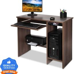 Work From Home Engineered Wood Computer Desk-10