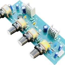 4558 IC BASED BASS TREBLE EQUALIZER PRE AMPLIFIER BOARD WORK IN ANY AUDIO BOARD Micro Controller Board Electronic Hobby Kit-34