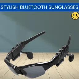 YAROH Bluetooth Sunglasses With Wireless Earphones Attached & Stereo Sound FeatureT250-image-54