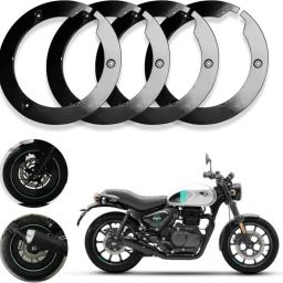 Motorcycle 17 inch Wheel Cover for Hunter 350 High Quality 4 pcs Bike Fairing Kit-image-79