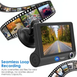 Maizic Smarthome Dashcam| WiFi| Wide Angle View| G-Sensor| GPS Log Reverse Assist Camera System image 5