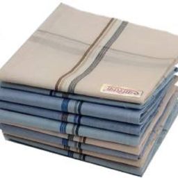 hurrio Full Size (48*48cm) Men's Cotton Handkerchief ["Multicolor"] Handkerchief-image-59