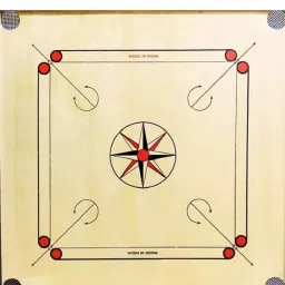 PREMIUM FULL SIZE(32 INCH) CARROM BOARD WITH COINS,STRIKER AND POWDER 81.04 cm Carrom Board-picture-11