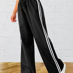 dockstreet Women Solid White Track Pants-picture-34