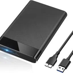 SAENTE Hard Drive Case 2.5 Inch SATA SSD to USB Adapter Enclosure 2.5 inch SATA HDD Enclosure or SATA TO USB-26