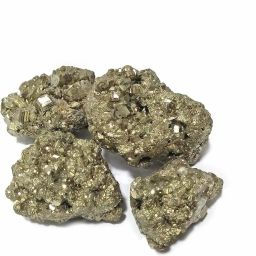 reiki crystal products Natural Pyrite Cluster / Tumble / Rough Stone for Reiki Healing and Vastu Correction and Increase Creativity 30 Gm Stone Regular Rectangular Crystal Stone image 4