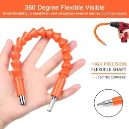 ms modstyle T 599 Drill Bit Extension Tools with 10 Pcs Drill Bit Sets and 9 Pcs sockets image 2