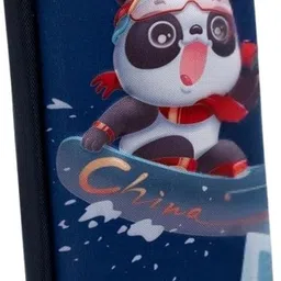 carinsta 3D Panda Cover Zipper Pencil Pouch CI602 Geometry Box-picture-5
