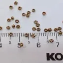 bdrmkh Gold Round Seed Beads/Glass Seed Beads 100 Gram image 3