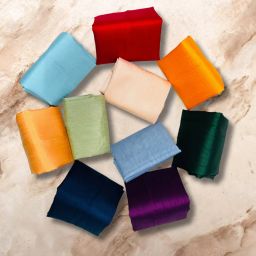 Unstitched Cotton Blend Blouse Material Solid-image-11
