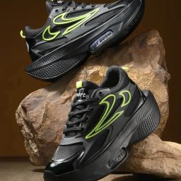 Black Casual Sneakers For Men Sneakers For Men-image-1
