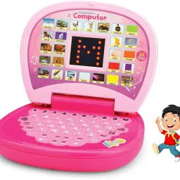 Kids Baby Educational Activity Learning Laptop Toy with LED Display & Music|94-15