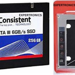 EXPERTRONICS Pro 256 GB Laptop, All in One PC's Black SATA III Internal Solid State Drive (SSD) (Consistent SSD 256GB WIth Caddy 9.5MM)-5